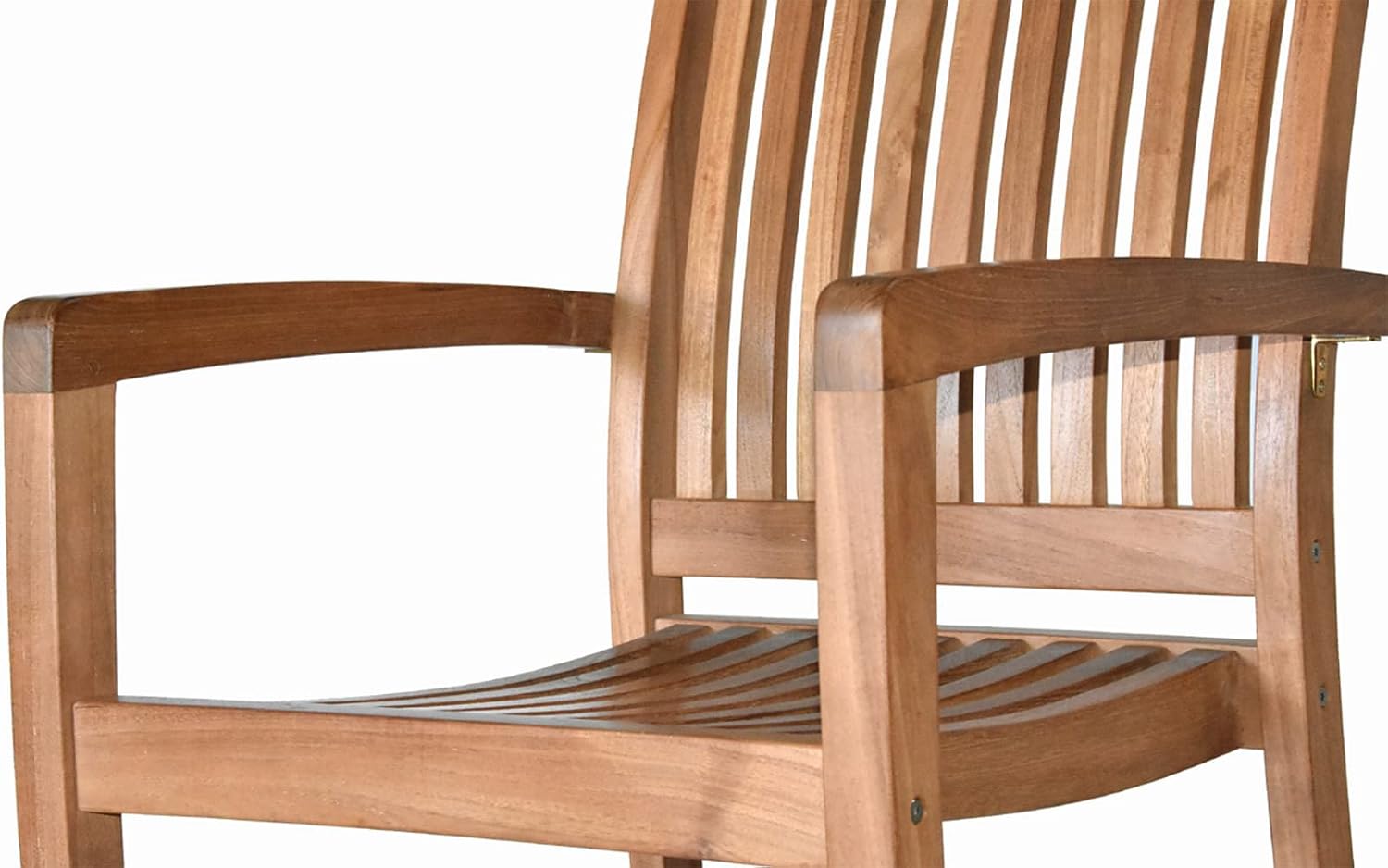 Indonesian Grade A Teak Outdoor Patio Dining Set with Table and Chairs (Hawken Oval Table - 118"